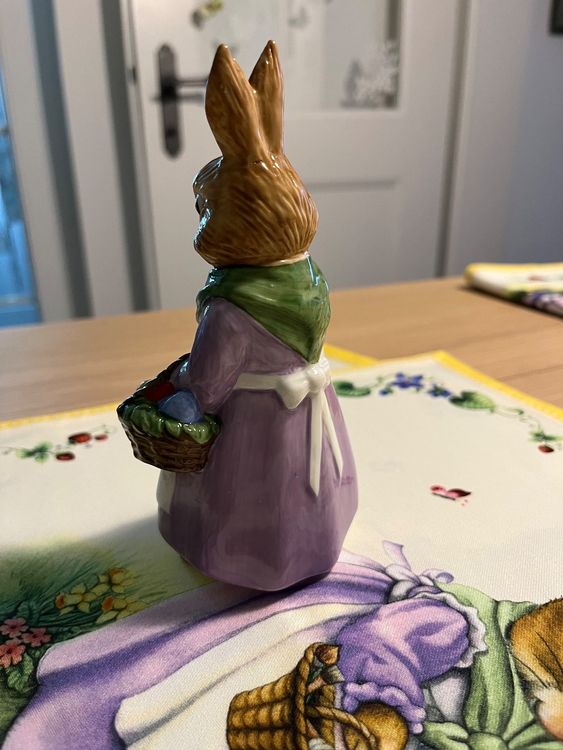 Boîte Villeroy & Boch Farmers Spring – Décoration De Pâques – Lapin, Poule, Coq – Neuve