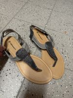 Sandales argent gris taille 39 
