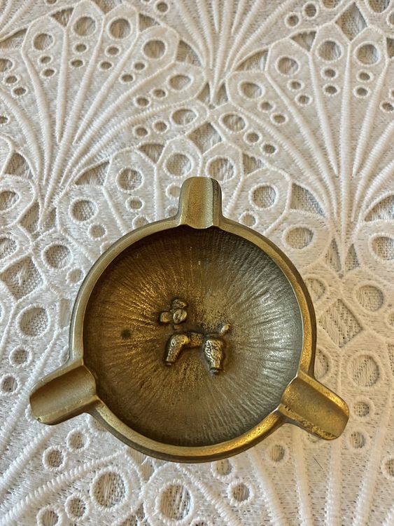 Ipetboom Messing Aschenbecher Deckel - Winddichter Aschenbecher Mit Griff