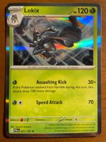 Pokemon Lokix Holo (Versand gratis)