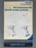 Porträtzeichnen mit Bleistift, Kreide und Kohle, Blake