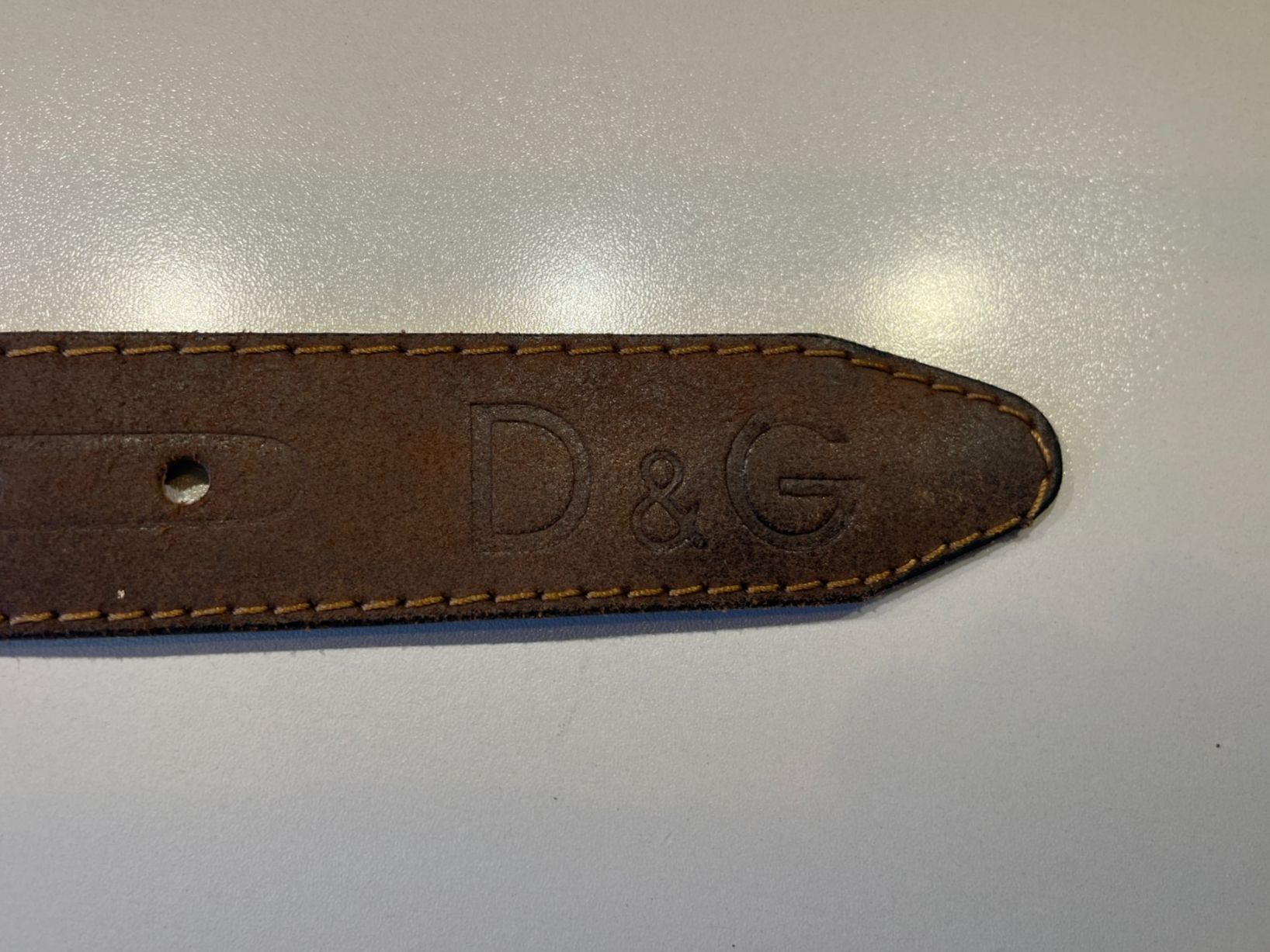 Dolce & Gabbana Cinture: D&C Dolce & Gabbana Ledergürtel – Usato da Frutigen venduto da Baddad 5