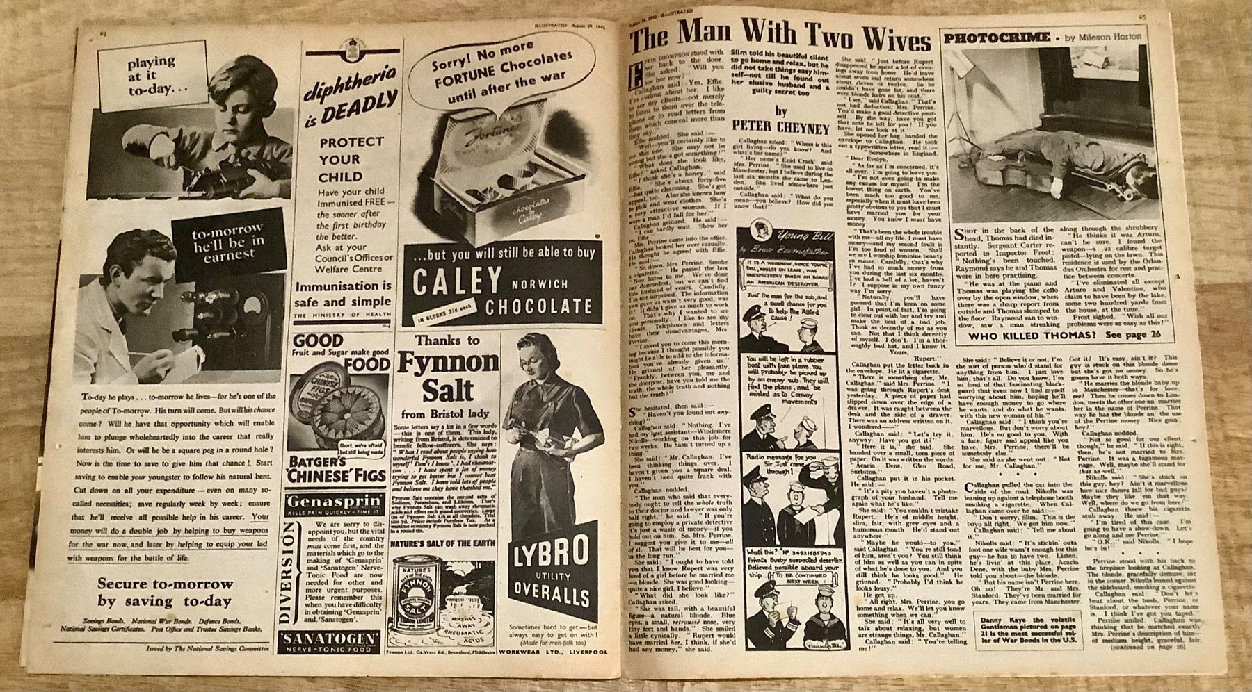 Zeitschriften & Magazine: 1942 - ILLUSTRATED - WW2 & Werbung - England – Gebraucht aus Root von ENGLAND-TREASURES 8