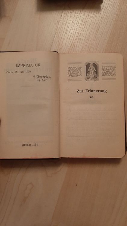 Livres: K.84 R) antike 5er Set Pilgerbuch, Gebete, Maria etc Bücher – D'occasion à Wil SG par Saxer1 4