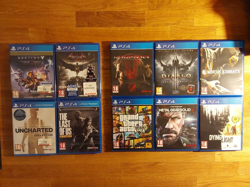 PS4 Spiele Sammlung Kaufen auf Ricardo