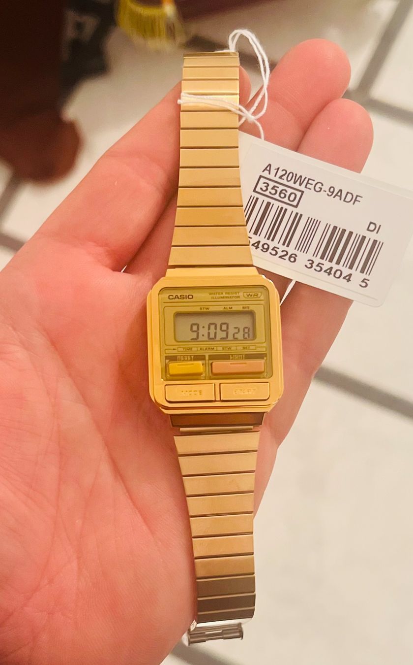 Casio Uhren: Casio Armbanduhren A120WEG-9ADF – Neu und originalverpackt aus Adlikon b.Regensdf von GPITIME 2