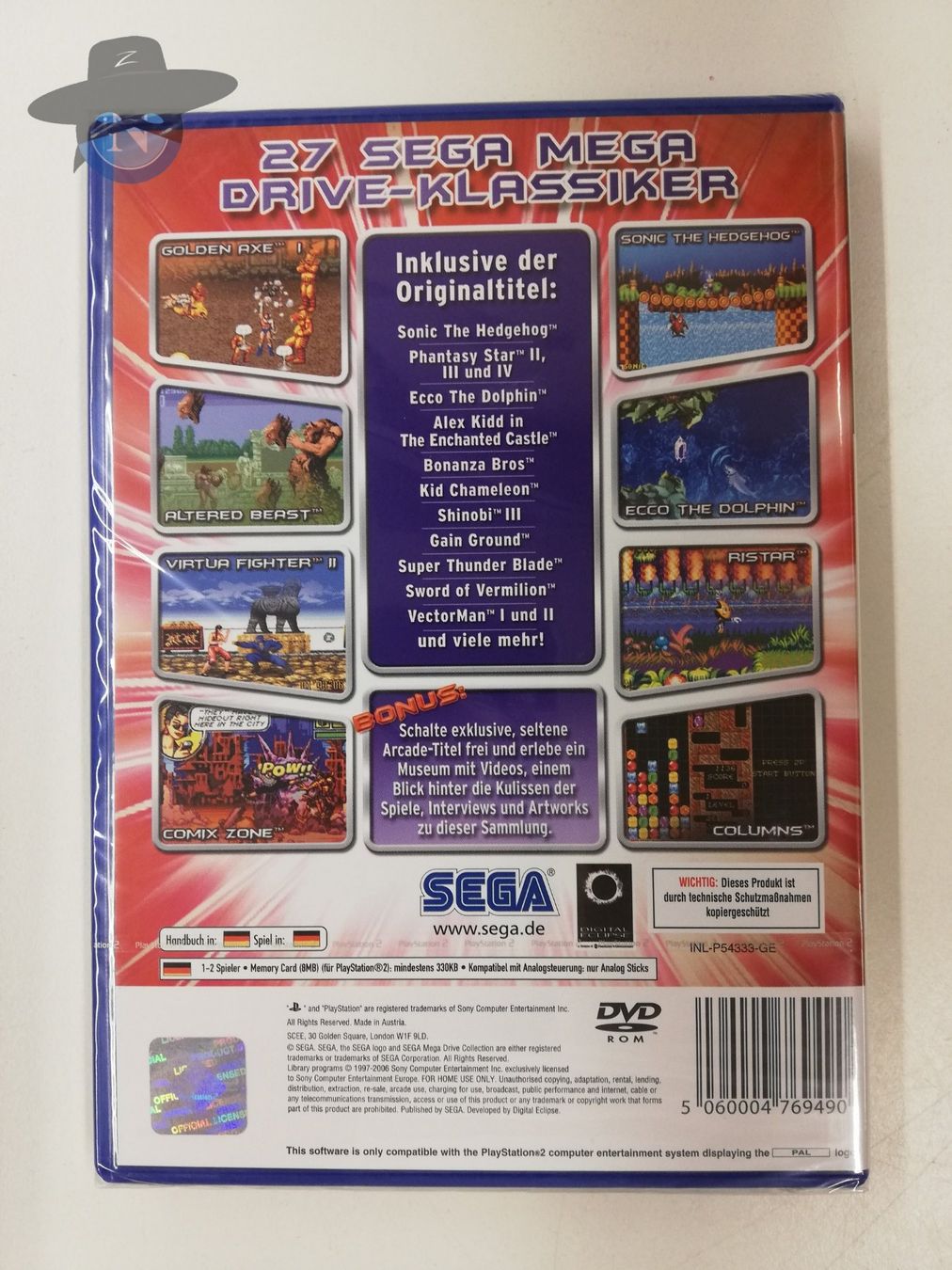 Sega Giochi: Sega Mega Drive Collection / NEU - sealed / PS2 – Nuovo (secondo la descrizione) da St. Gallen venduto da zorro_dc 1