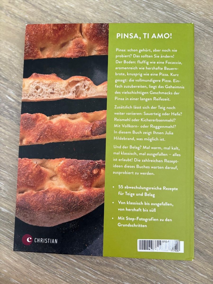 Libri: Pinsa Kochbuch neuwertig  – Nuovo (secondo la descrizione) da Küsnacht ZH venduto da leo_77bd 2