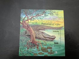 Tanzania Krokodiel  Block ** (A19)