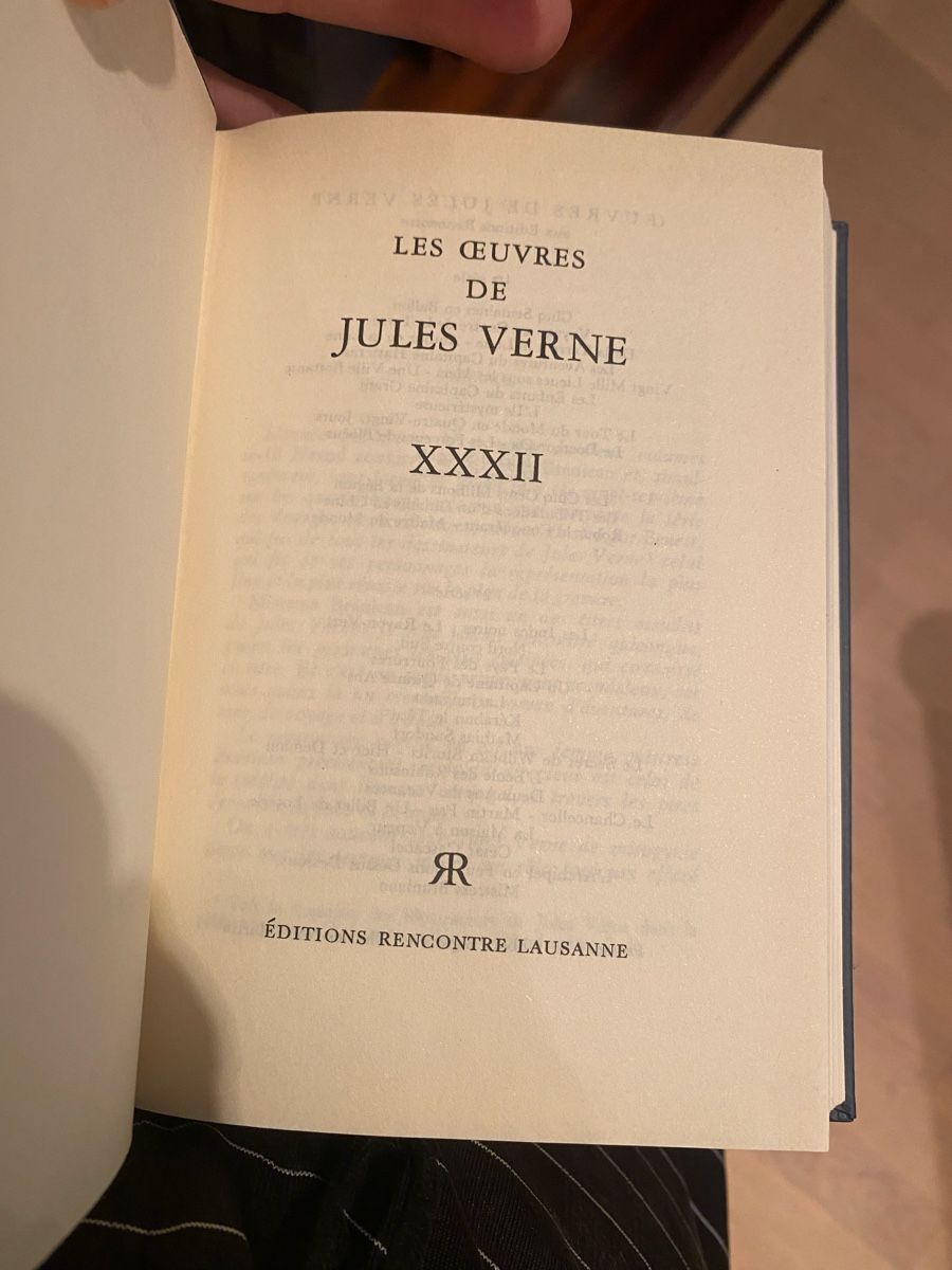 Libri: Collection Jules Verne - Édition Rencontre Lausane! – Usato da Ardon venduto da Jm8 8