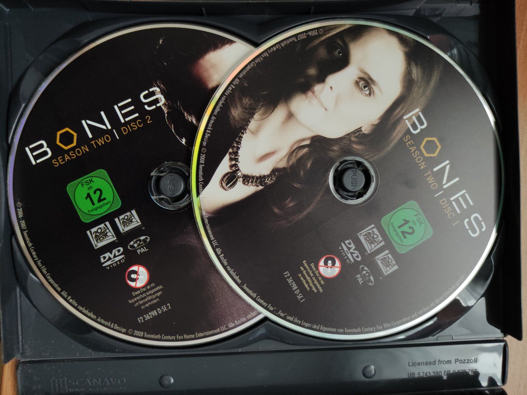 Alle DVDs: Bones - Staffel 2 – Neu (gemäss Beschreibung) aus Siebnen von Valora23 2