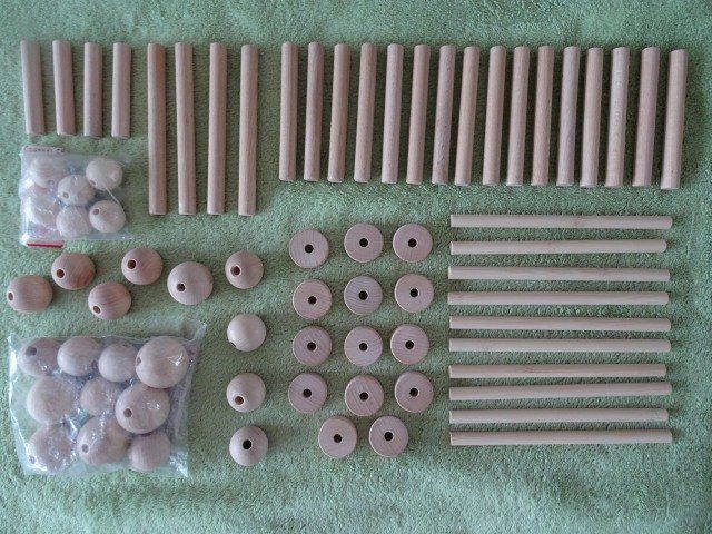 Kit bricolage: Basteln. Holzsachen 73teilig. NEU – Nuovo (secondo la descrizione) da Berikon venduto da Ponderoso