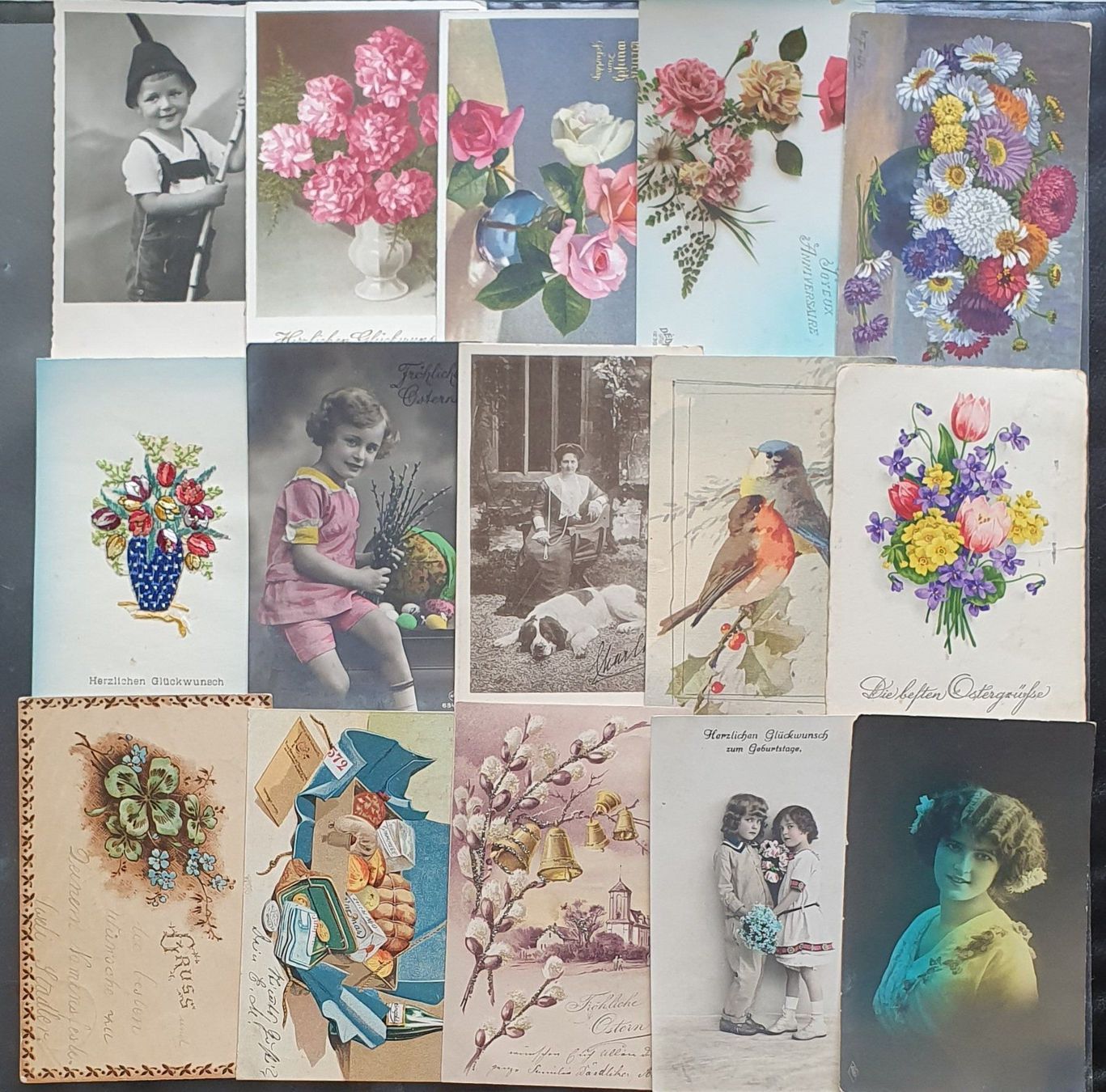 Cartes postales: 300 Ansichtskarten - Glückwunschkarten – D'occasion à Kreuzlingen par Rschweiz1 4