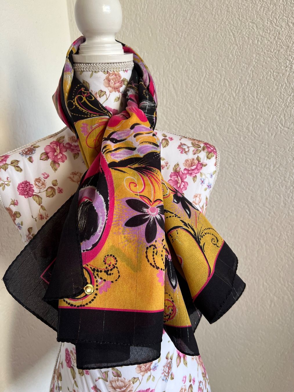 Foulard & Sciarpe: Norma Dori Schal bunt mit Glitzer – Usato da Chur venduto da van_hnc6 2