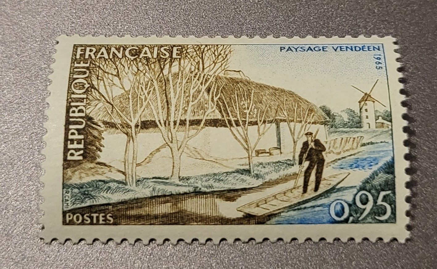 Tous les timbres: Frankreich 1965 briefmarke – D'occasion à St Gallen par Stampsalshobby