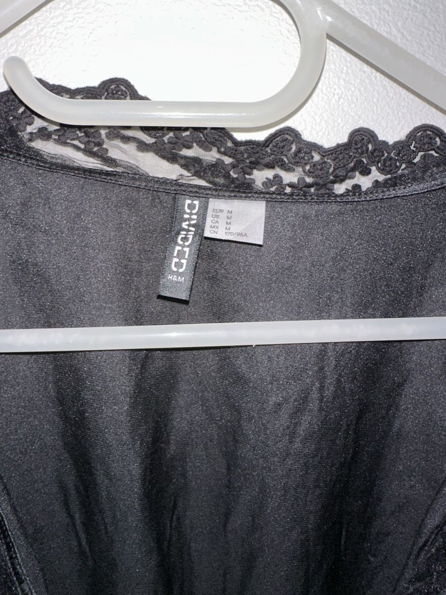 Blusen: Schwarze Bluse mit Spitze – Neu (gemäss Beschreibung) aus Betschwanden von _janinee_ 1