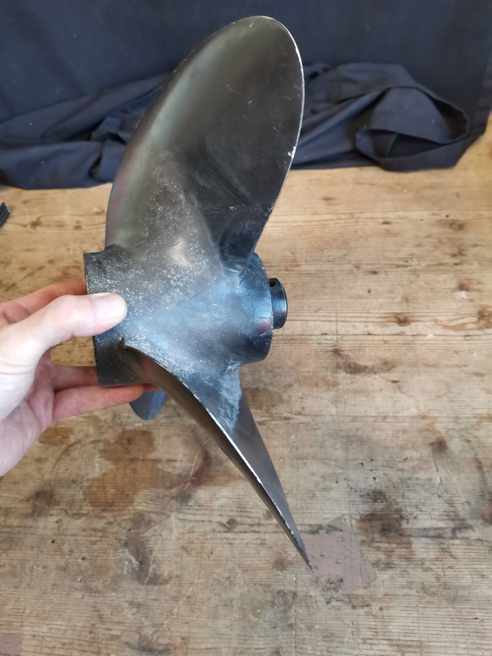 Barche: Schiffschraube, Schiffsschraube, Propeller, Nautik Dekoratio – Usato da Wiedlisbach venduto da materialkreislauf 7