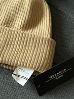 Weekend Max Mara Wollmuetze, neu mit Etikett, Beige