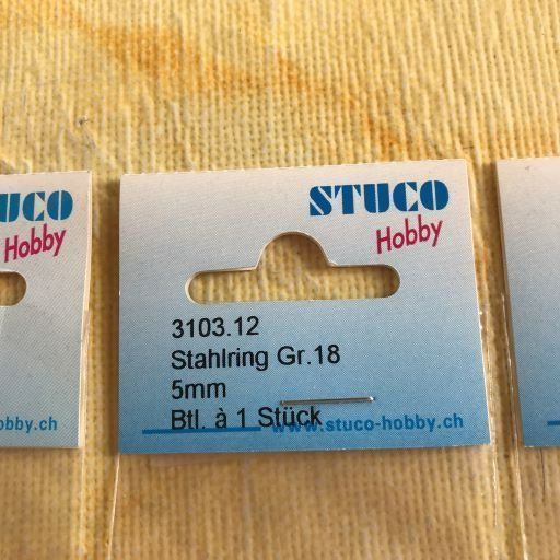Ringe: LOT STAHLRINGE GRÖSSE 16-19 – Neu und originalverpackt aus Ostermundigen von crazy-horse-1840 4