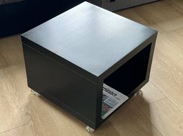 IKEA Couchtisch mit Ablagefach und Rolle