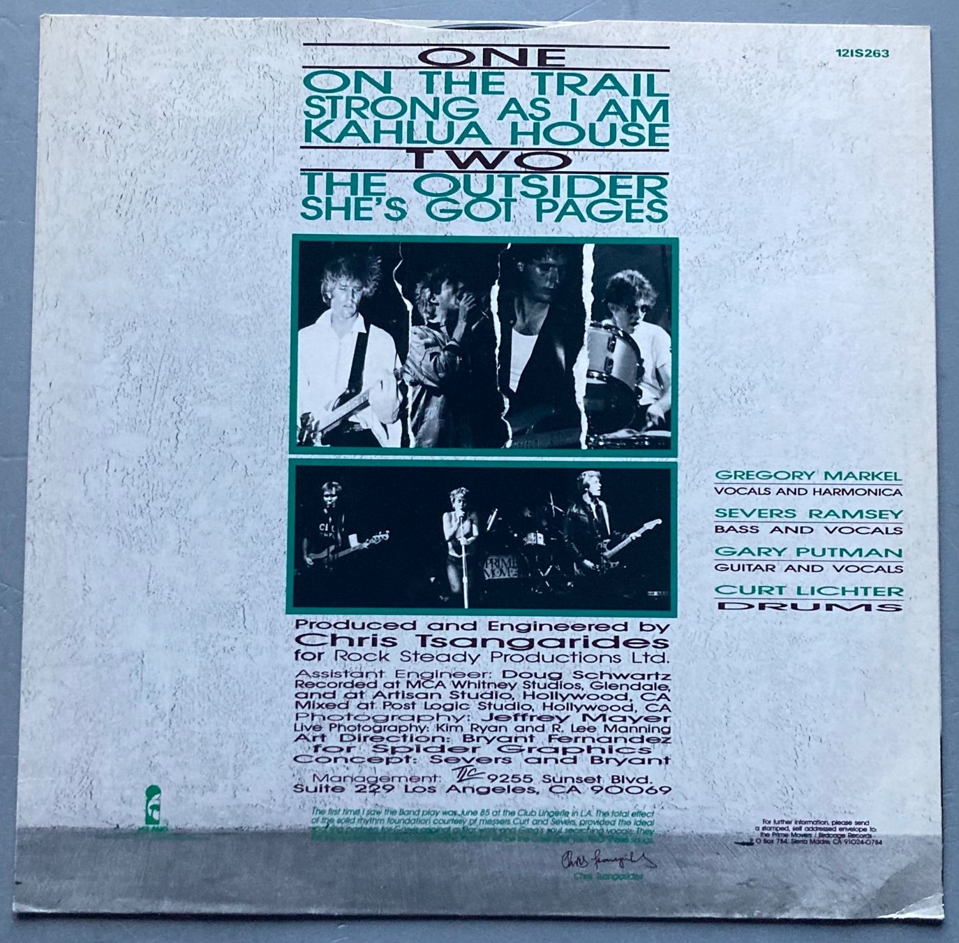 Dischi in vinile: THE PRIME MOVERS - ON THE TRAIL – Usato da Poliez-Pittet venduto da Newtown-Records 1