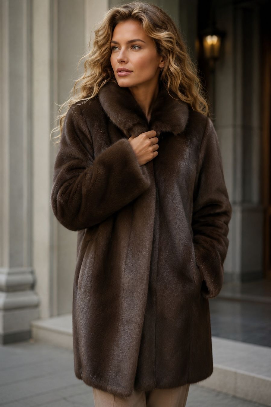 Giacche: Neue MEGA wunderschöne echte Pelzjacke  Gr.36-38 – Nuovo e nell'imballaggio originale da Oberwil-Lieli venduto da Svetlana28