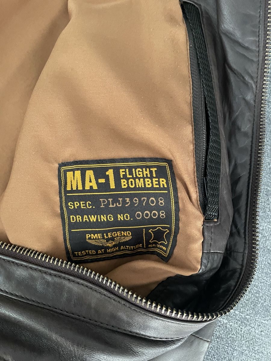 PME Legend Giacche: PME Legend HUDSON - Lederjacke - d brown – Nuovo (secondo la descrizione) da Zug venduto da MikadoLogo 2