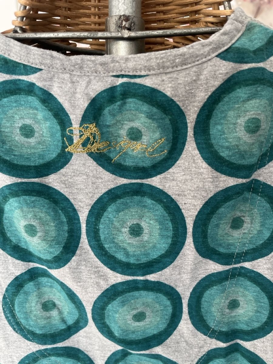 Desigual Vestiti: Desigual Kleid, grau bunt, M – Usato da Solothurn venduto da Bobesch08 5