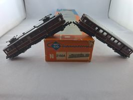 Roco 2160A DB Elektro-Triebwagen + Steuerwagen OVP  (E3126)