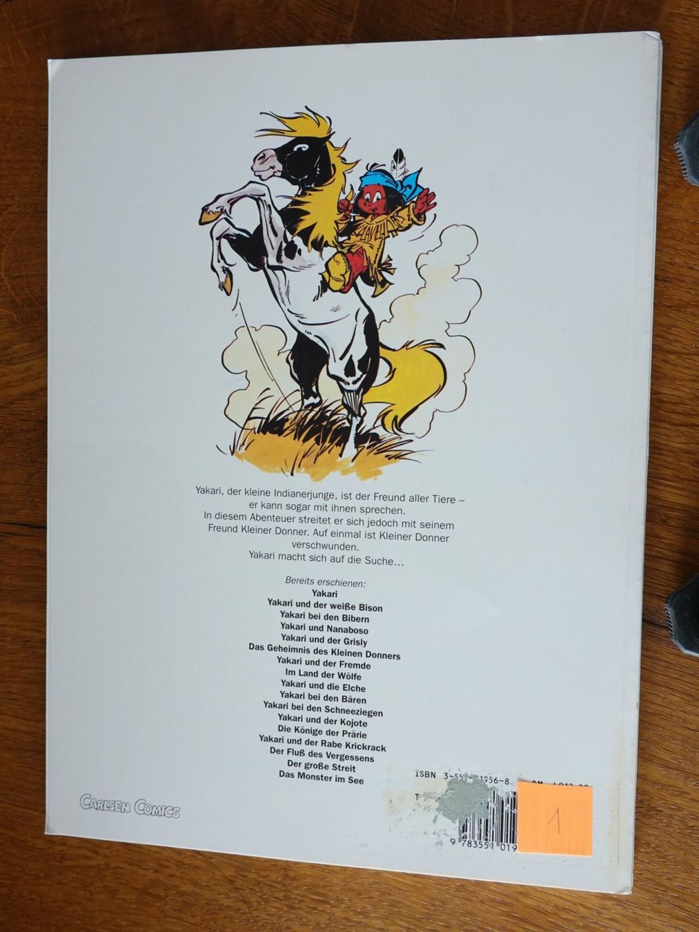 Fumetti: YAKARI - DER GROSSE STREIT - SOFTCOVER - 1 – Usato da Schwyz venduto da AttikaSagemattli 1