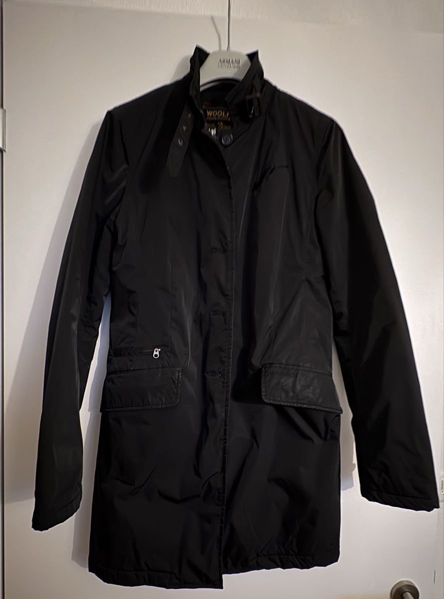 Woolrich Cappotti: Woolrich Damen Jacke, schwarz, Grösse M – Usato da Staffelbach venduto da rc-larossa