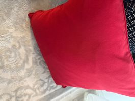 Apelt Kissen, Made in Germany, Rot, neuwertig, 50x50 cm