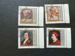 F Liechtenstein 1981 723-726   Erstag gest.  (5857)
