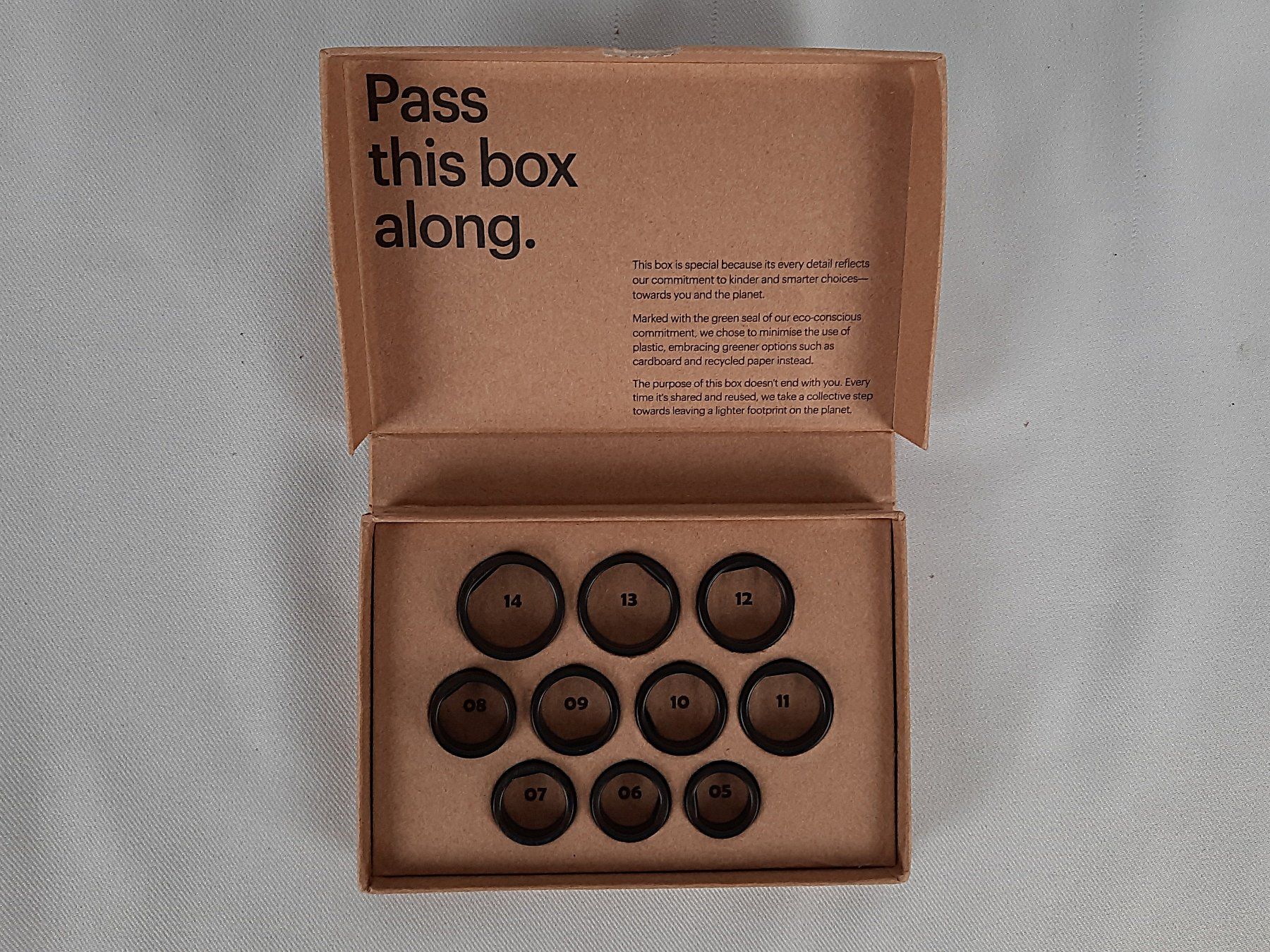 Anelli: ULTRAHUMAN Ring Air Sizing Kit – Nuovo (secondo la descrizione) da Beinwil am See venduto da Restwert_Beinwil 1