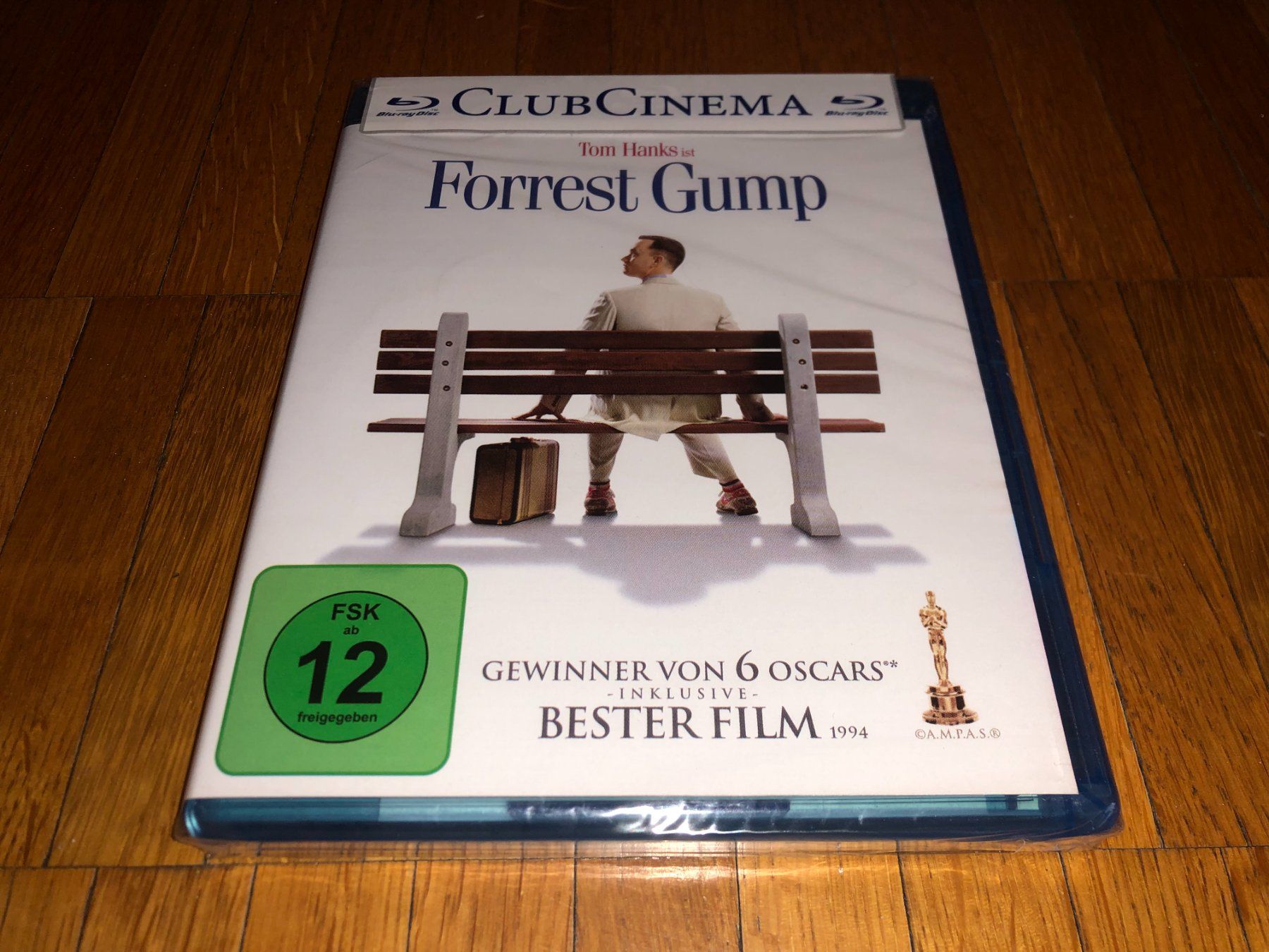 Tutti i DVDs: Forrest Gump - BLU-RAY - UNCUT – Nuovo e nell'imballaggio originale da Basel venduto da havsok