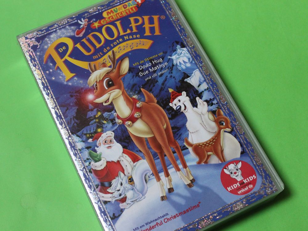 DE RUDOLPH MIT DE ROTE NASE (Mundart) Videokassette Kaufen auf Ricardo