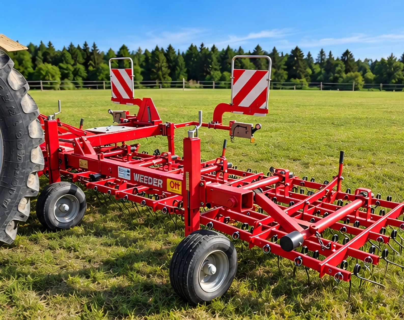 Tutte le macchine: HE VA Weeder Hackstriegel 7.5m – Usato da Tschugg venduto da Tschugger88 1