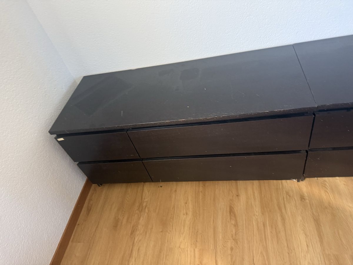 Kommoden: Kommode dunkelbraun IKEA, 6 Schubladen, gebraucht – Gebraucht aus stans von zie_m2nf