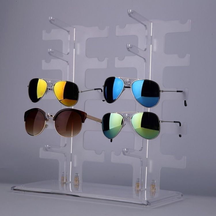 5 Stück Acryl Sonnenbrillen-Organizer Aufbewahrung