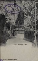 J.J. Gorges du Trient, Stempel, Vernayaz, Bahnpost Nr. 206