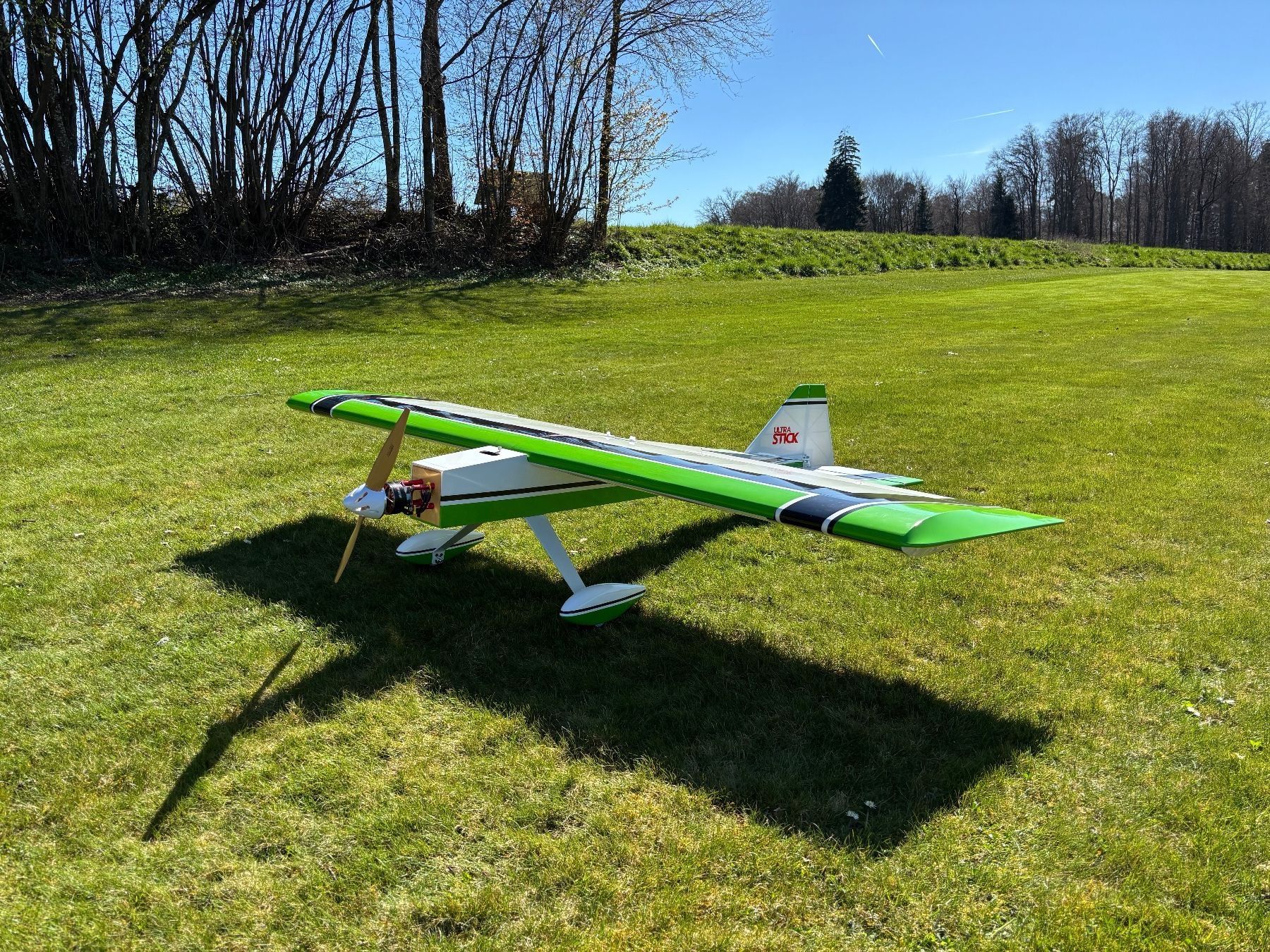 E-Flite Modellismo RC: Hangar 9 Ultra Stick 30cc Spw.2'060mm mit T-Motor AM670 – Usato da Neuenegg venduto da Puerror 1