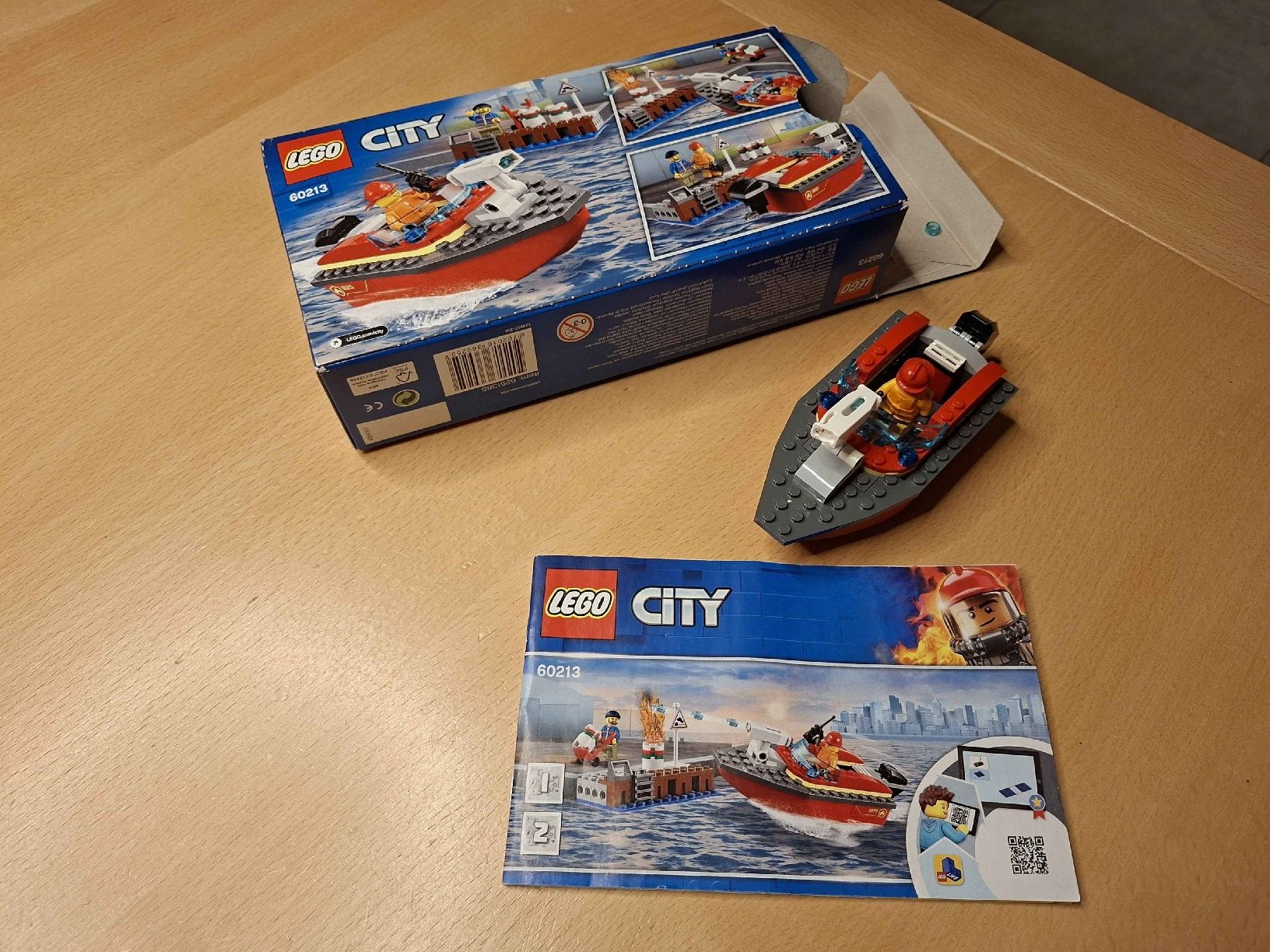 Lego Baukästen: LEGO City 60213 Bateau de pompiers  – Gebraucht aus Corban von dameloute