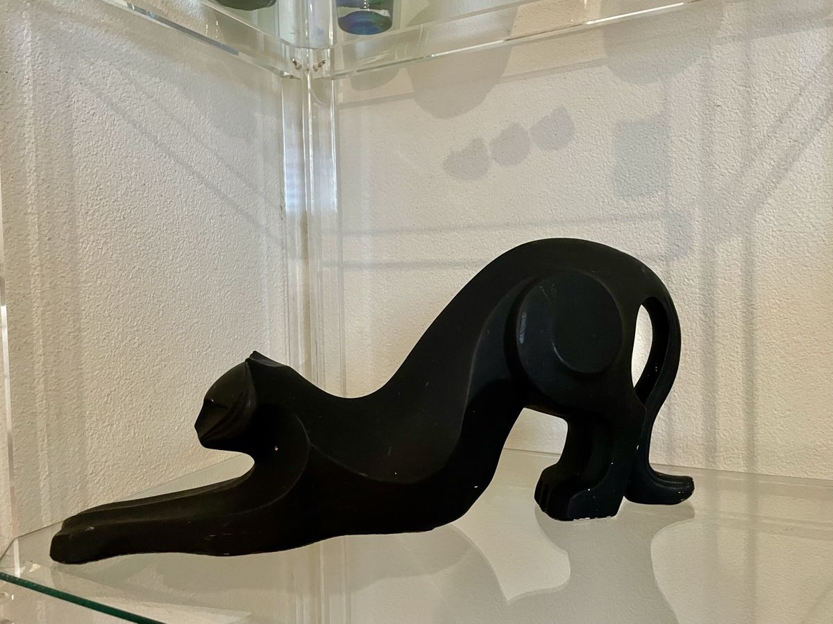 Sculture & Statue: KATZE Austin Skulptur 1990 – Usato da Richterswil venduto da Prangins9
