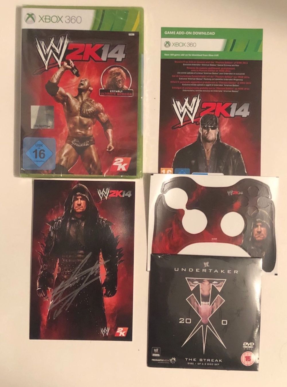 Microsoft Giochi: WWE 2K 14 Undertaker Phenom Edition – Usato da Kestenholz venduto da Dickies09 4