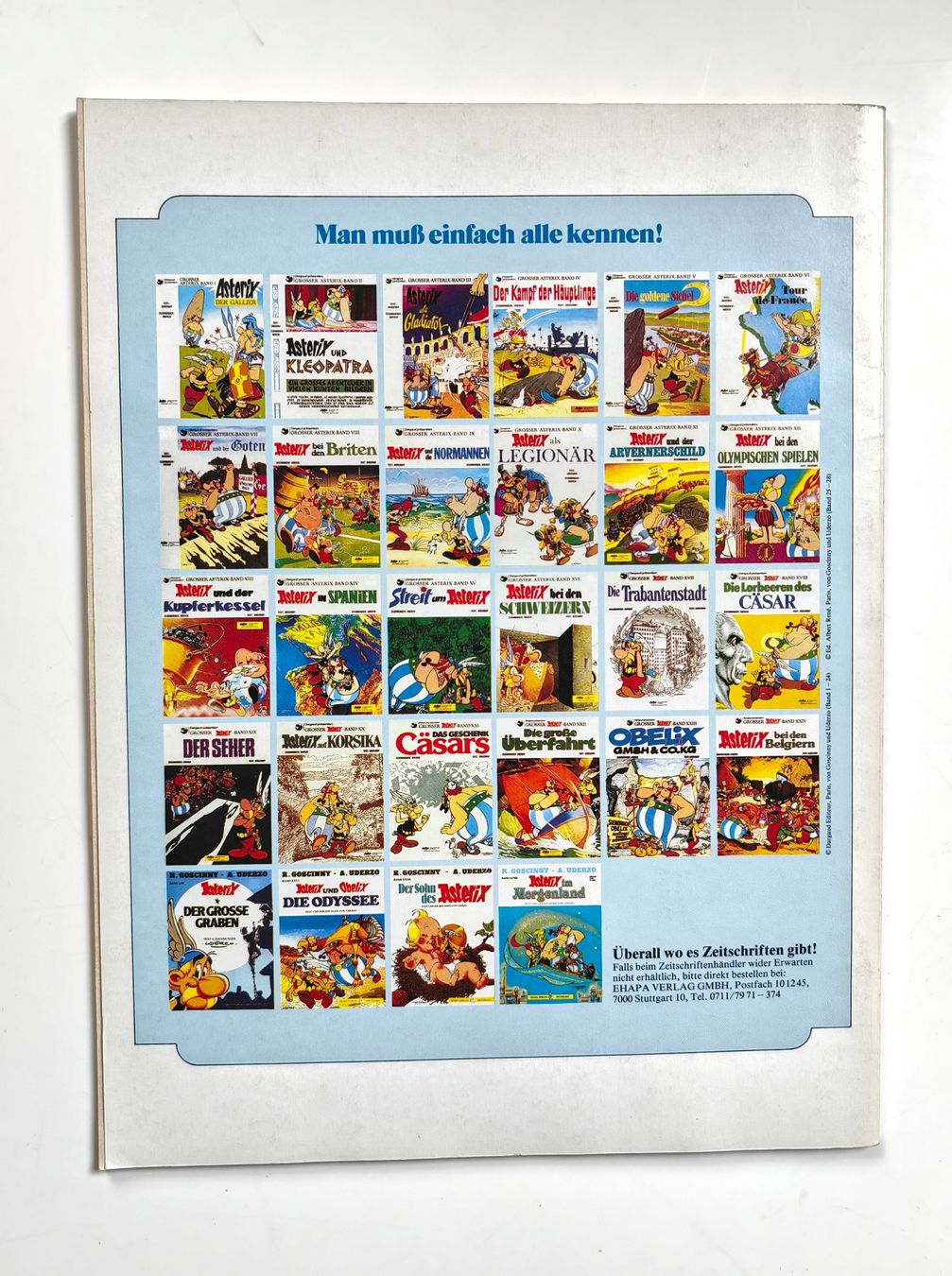 Comics: Asterix der grosse Graben Band XXV – Gebraucht aus Langenthal von Sammlungs_aus 1
