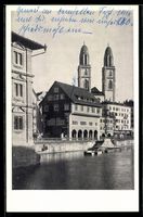 AK Zürich, Restaurant Haus zum Rüden am Limmatquai