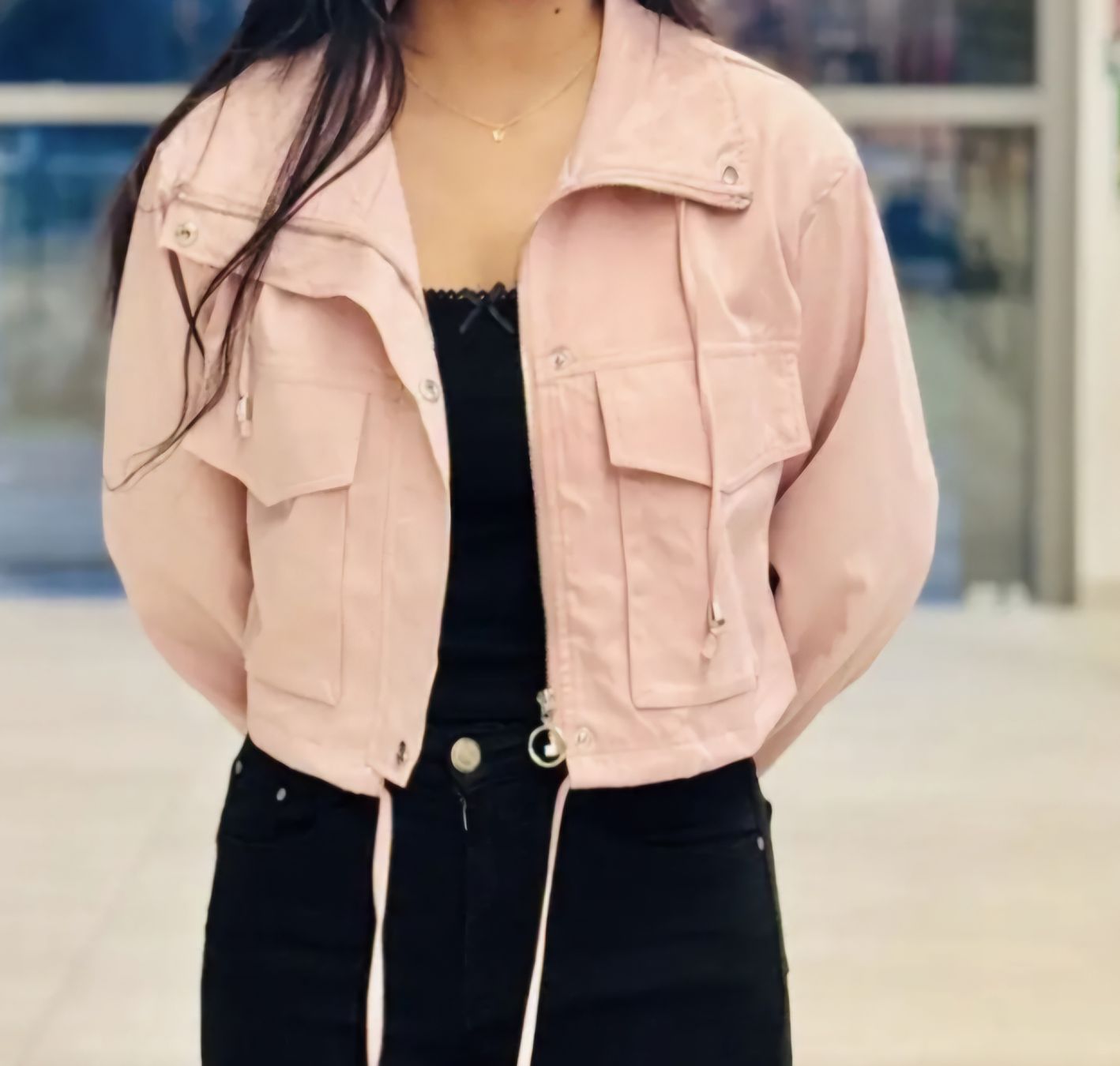 Giacche: Stylische Übergangsjacke Rosa Gr. S - neuwertig – Usato da Zofingen venduto da Just_That_Thing 2