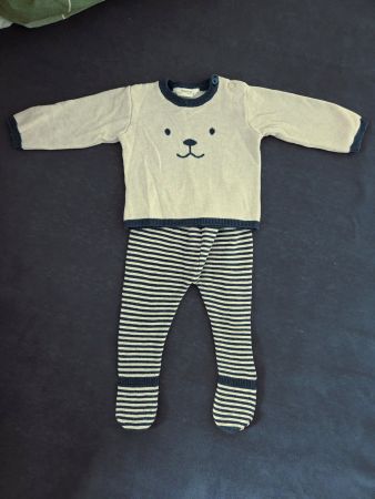 Set Strickpullover und Hose Gr.70cm (4-6Monate)von Mayoral