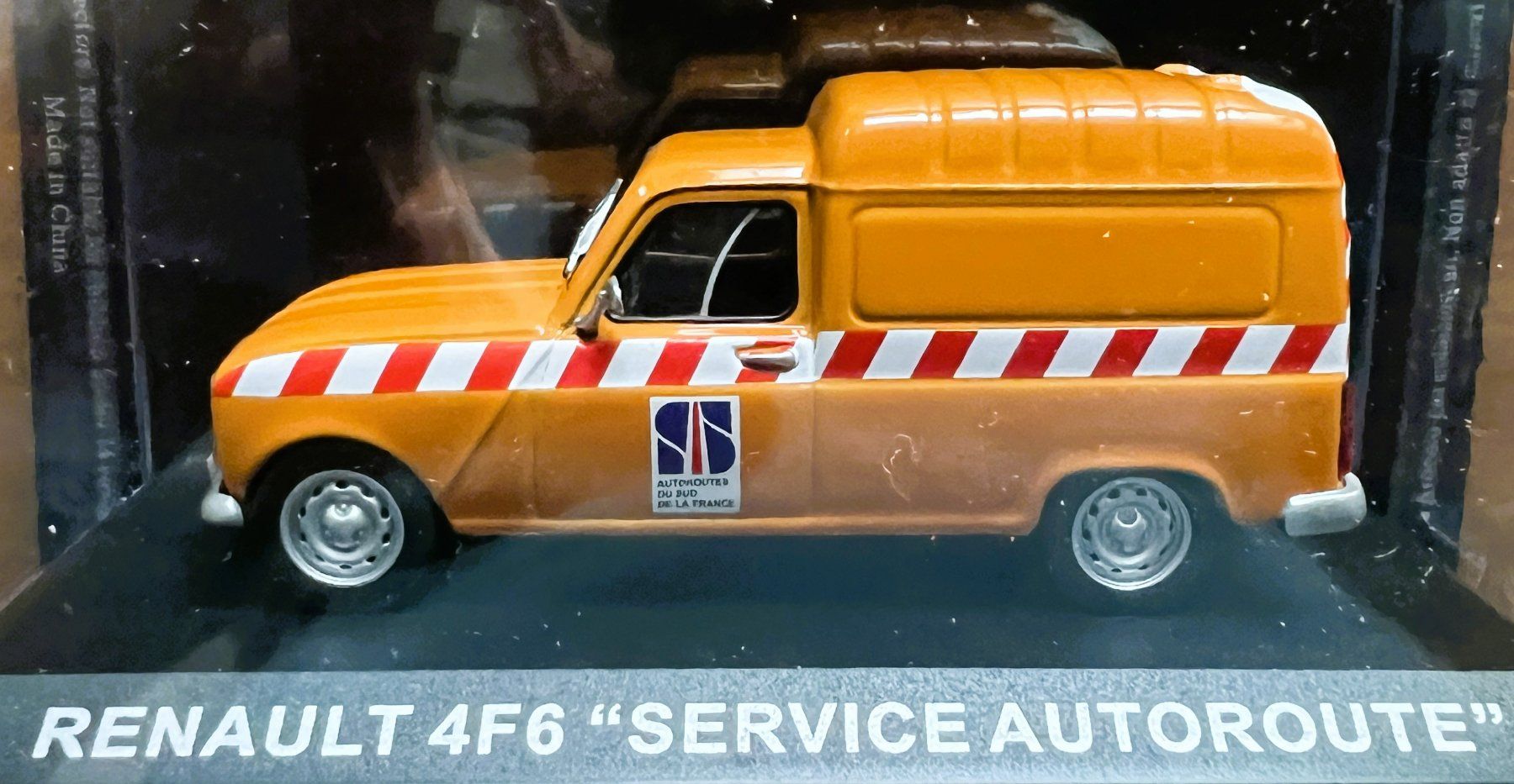 Renault Modellautos: Renault 4F6 "Service Autoroute" 1/43 IXO – Neu und originalverpackt aus Meilen von rdv_n7s9