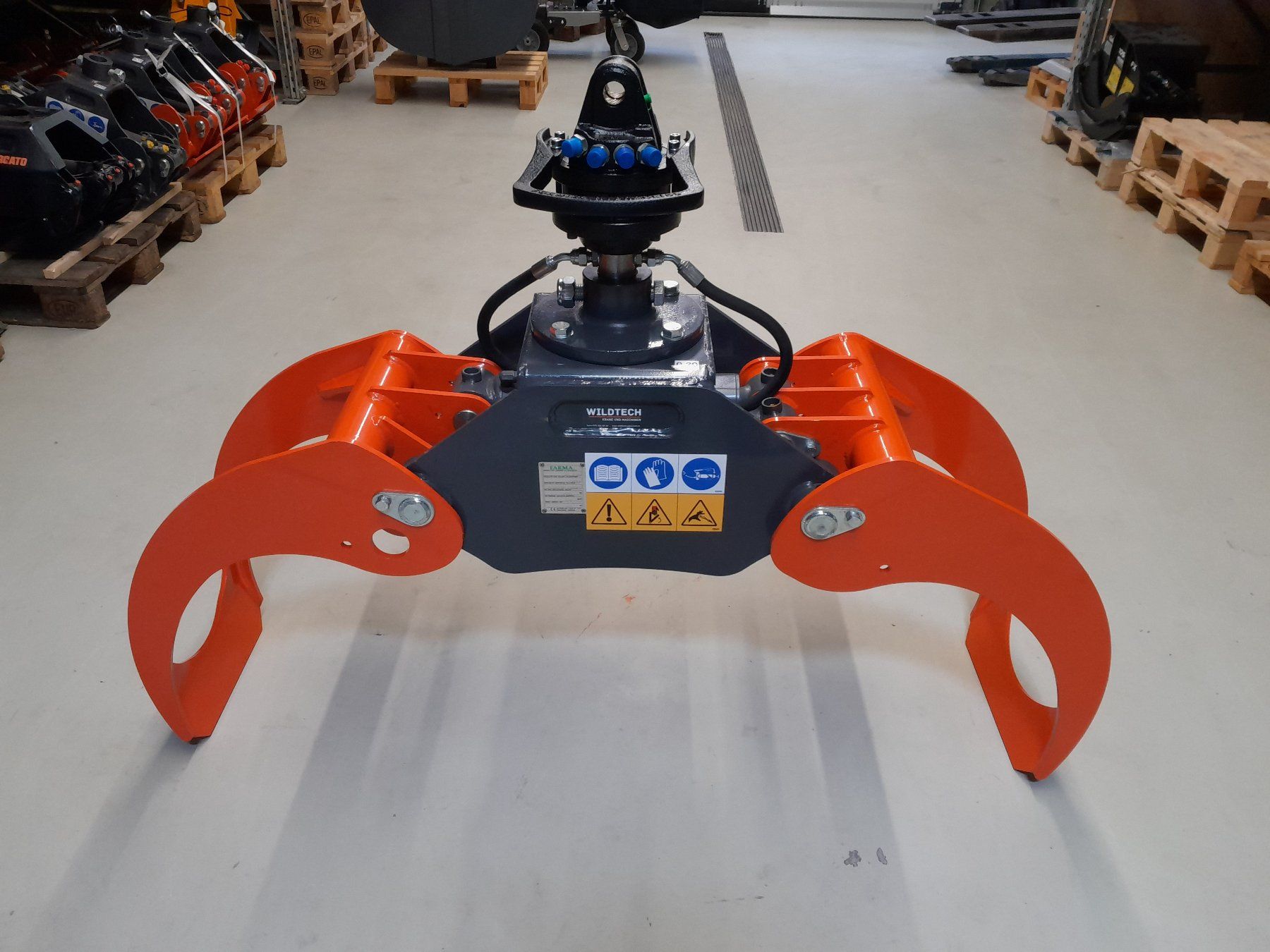 Gru: Holzgreifer FARMA 0.20 mit 3to Rotator – Nuovo (secondo la descrizione) da Haslen AI venduto da Wildtech